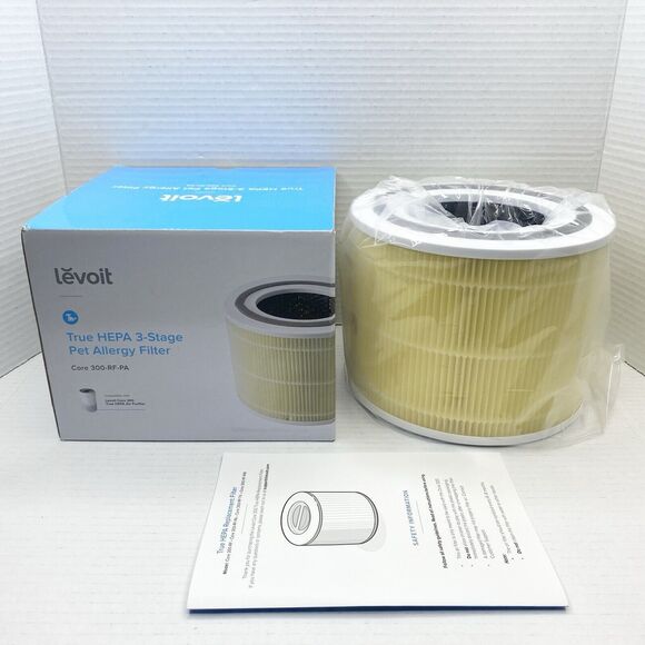 Levoit Air Purifer Pet Allergy Filter True HEPA Core 300-RF-PA- New Open Box - Picture 2 of 6